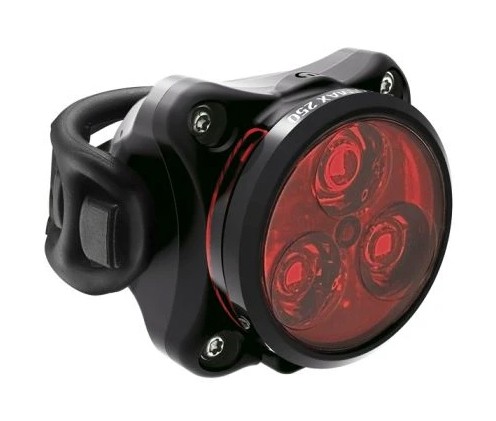 Lampka tylna LEZYNE ZECTO DRIVE MAX 250 lumenów, usb czarna (NEW)