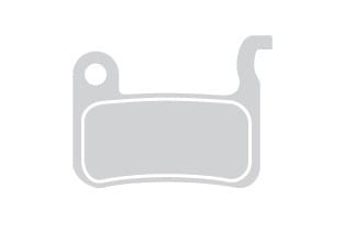 Klocki półmetalowe do ham. tarcz. Shimano XTR M965/M966/M975/M975P / XT M775/M776 / LX M585 / Deore M535 / Saint M800 / Hone M601 / SLX M665