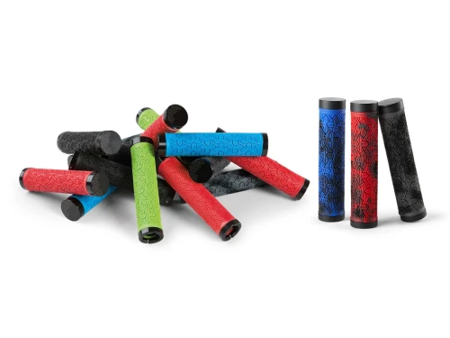 Chwyty kierownicy Icon 145mm, space blue/czarne