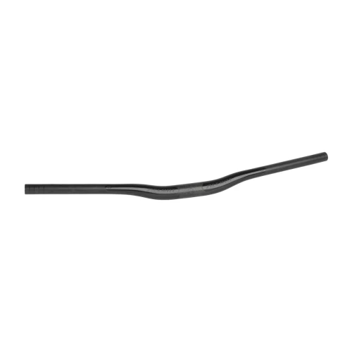 Kierownica EXE Carbon MTB, 740mm, śred. 31.8mm, wznios 0mm, czarna matowa