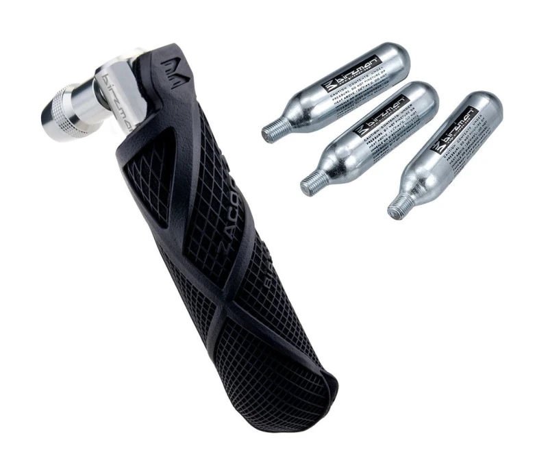 Pompka na naboje CO2 BIRZMAN Roar 16g Set, Uchwyt PU + naboje CO2 3x16g