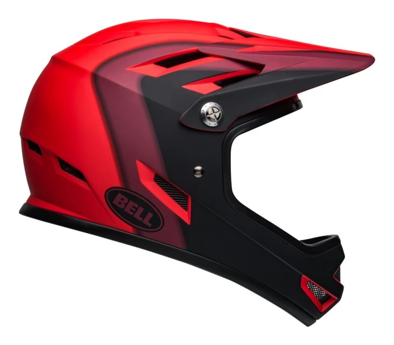 Kask full face BELL SANCTION presences matte red black roz. M (55–57 cm) (NEW)