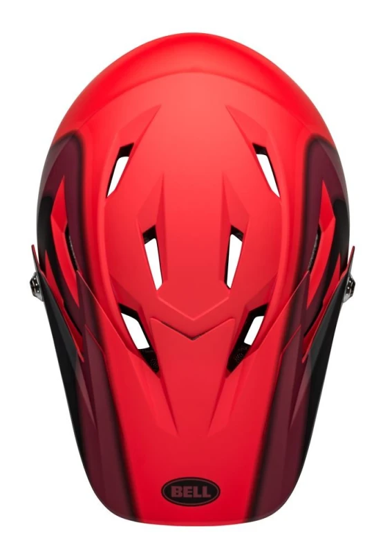 Kask full face BELL SANCTION presences matte red black roz. M (55–57 cm) (NEW)