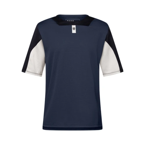 KOSZULKA ROWEROWA JUNIOR FOX DEFEND GALAXY BLUE YS