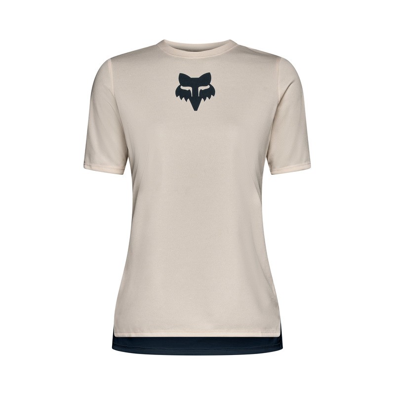 KOSZULKA ROWEROWA DAMSKA FOX RANGER WORDMARK HEAD CHALK S