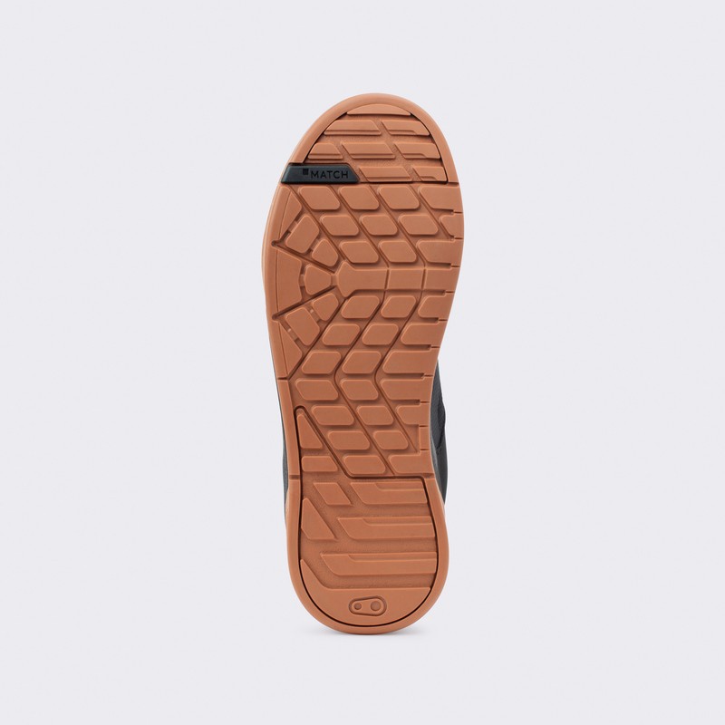 BUTY CRANKBROTHERS STAMP LACE BLACK SILVER - GUM OUTSOLE 7.5 (40 EU)
