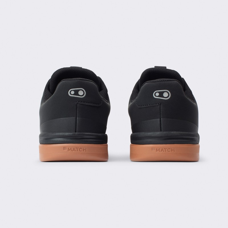 BUTY CRANKBROTHERS STAMP LACE BLACK SILVER - GUM OUTSOLE 7.5 (40 EU)