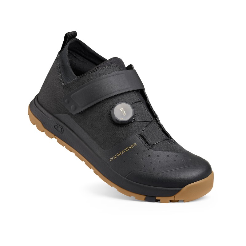 BUTY CRANKBROTHERS STAMP TRAIL BOA BLACK GOLD - GUM OUTSOLE 8 (41 EU)