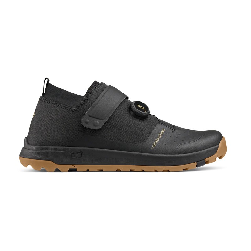 BUTY CRANKBROTHERS STAMP TRAIL BOA BLACK GOLD - GUM OUTSOLE 8 (41 EU)