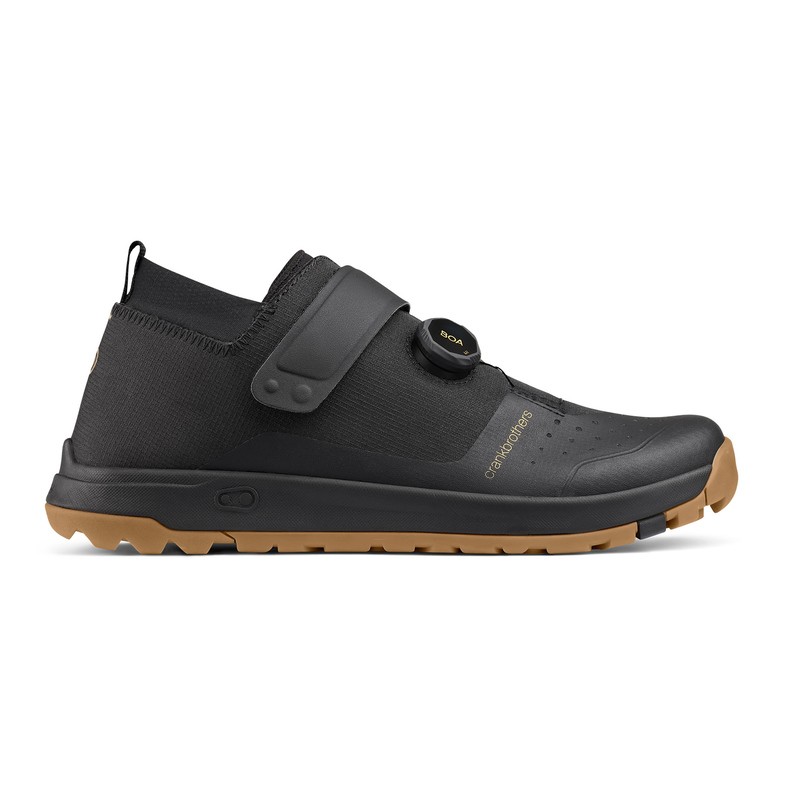 BUTY CRANKBROTHERS STAMP TRAIL BOA BLACK GOLD - GUM OUTSOLE 8 (41 EU)