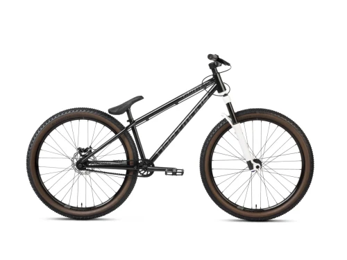 Rower Quinnie, rama cr-mo, koła 26", Czarny/Grafit połysk