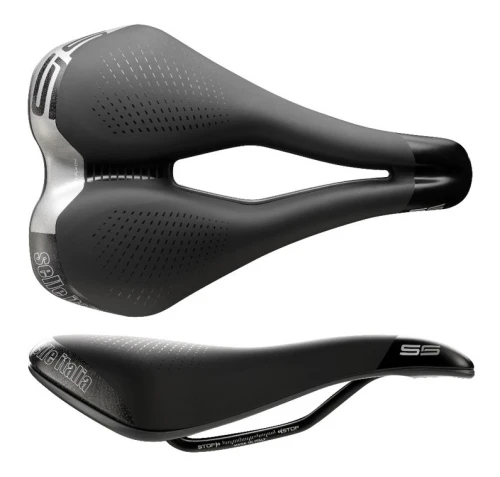 Siodło SELLE ITALIA SPORTOURING MAX S 5 SUPERFLOW L (id match L3), Fec Alloy Rail, Soft-Tek, Light Gel, 350g (NEW)