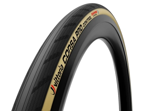 Opona Corsa PRO Control G2.0 700x42C, czarno-beżowa, zwijana, TLR