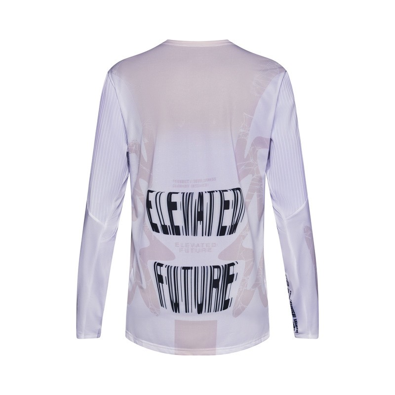 KOSZULKA ROWEROWA Z DŁUGIM RĘKAWEM FOX FLEXAIR DIFFUSE SE WHITE XL