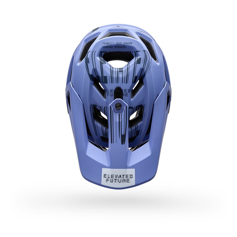 KASK ROWEROWY FOX PROFRAME RS DIFFUSE PURPLE DOVE M