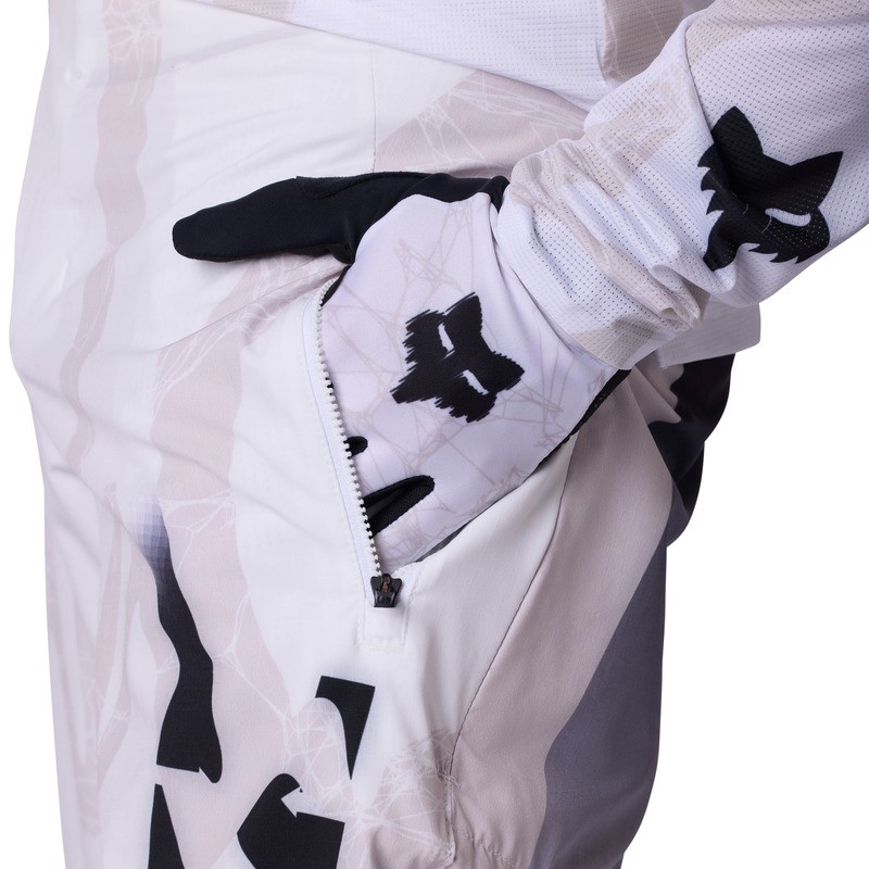 SPODNIE ROWEROWE FOX FLEXAIR DIFFUSE SE WHITE 34