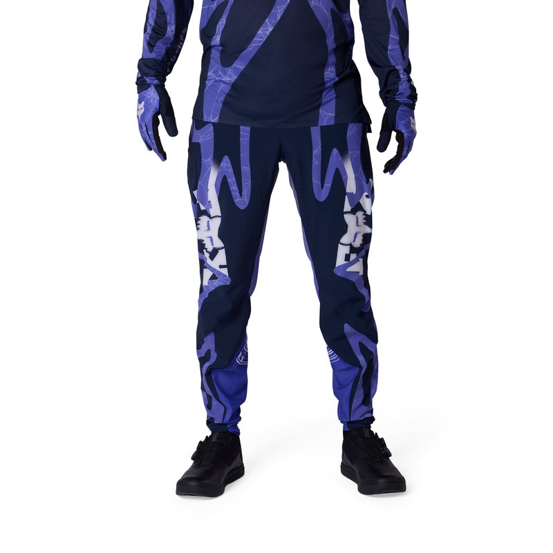 SPODNIE ROWEROWE FOX FLEXAIR DIFFUSE SE BLUEBERRY 34