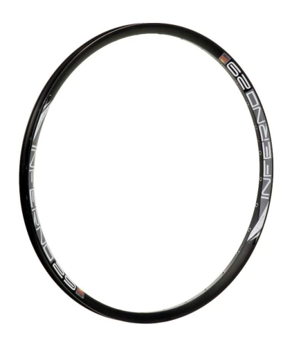 Obręcz Inferno 29, 27,5", 32 otwory, czarna