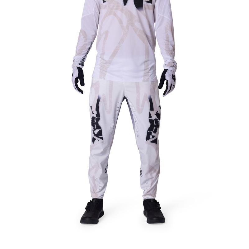 SPODNIE ROWEROWE FOX FLEXAIR DIFFUSE SE WHITE 28