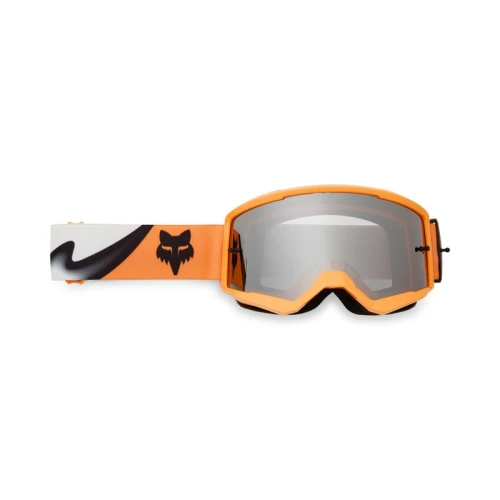 GOGLE MOTOCYKLOWE FOX MAIN NOBLE BLACK WHITE OS