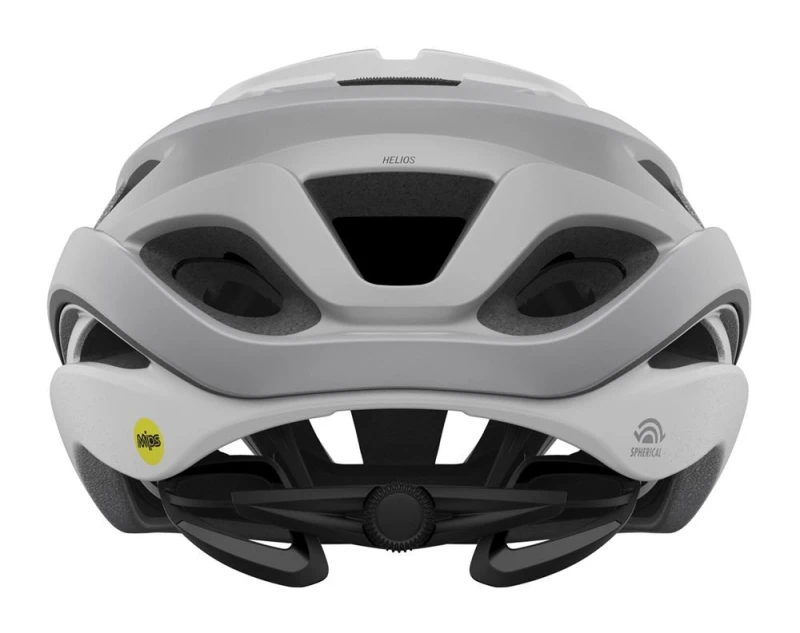 Kask szosowy GIRO HELIOS SPHERICAL MIPS matte white silver fade roz. M (55-59 cm) (NEW)