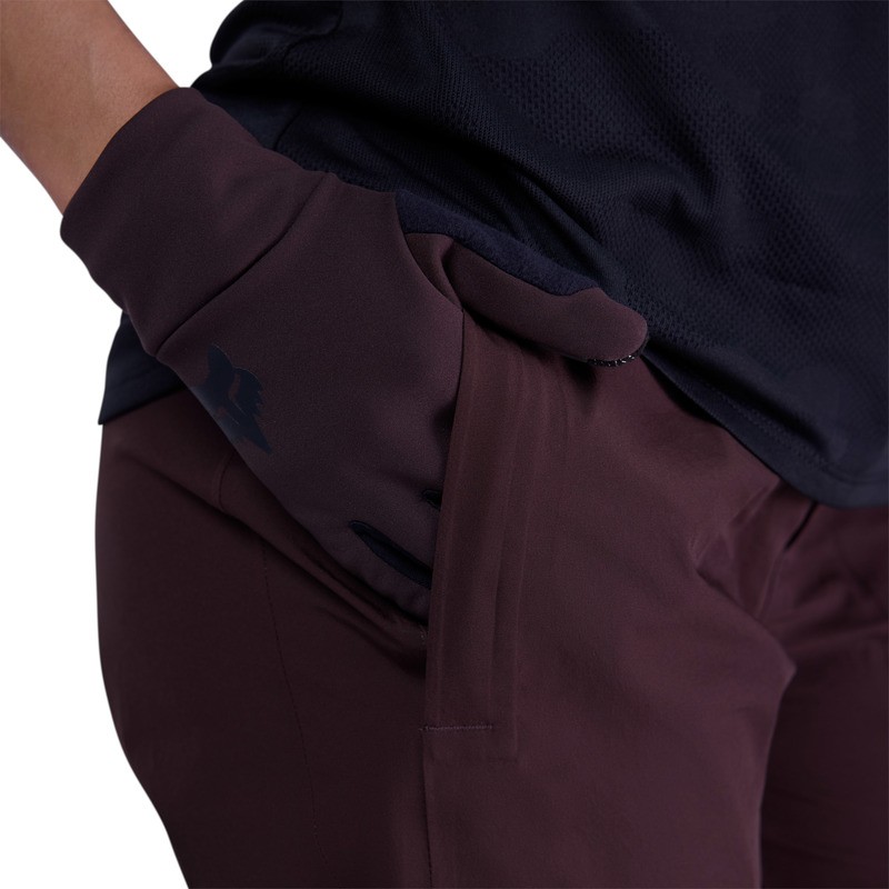 SPODNIE ROWEROWE DAMSKIE FOX RANGER WATER COCOA 4