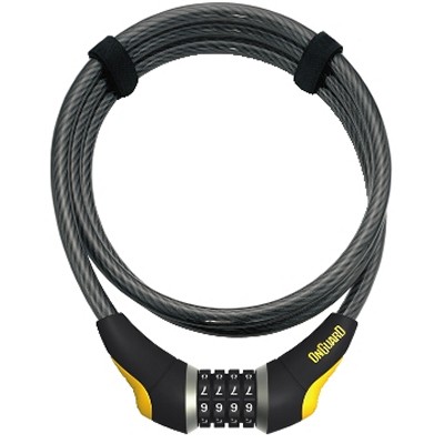 Zapięcie rowerowe ONGUARD Akita 8041 Linka - 12mm 185cm - SZYFR