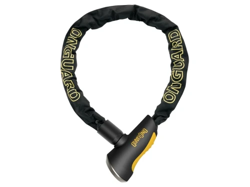 Zapięcie rowerowe ONGUARD MASTIFF 8119 ŁAŃCUCH 80cm*8mm - 5 x Klucze z kodem
