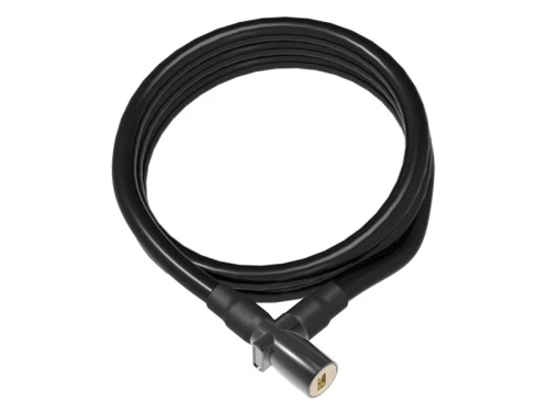 Zapięcie rowerowe ONGUARD 8192BL Linka - 8mm 150cm - 2 x Klucze czarne