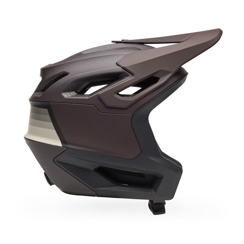 KASK ROWEROWY FOX DROPFRAME PRO GRID COCOA S