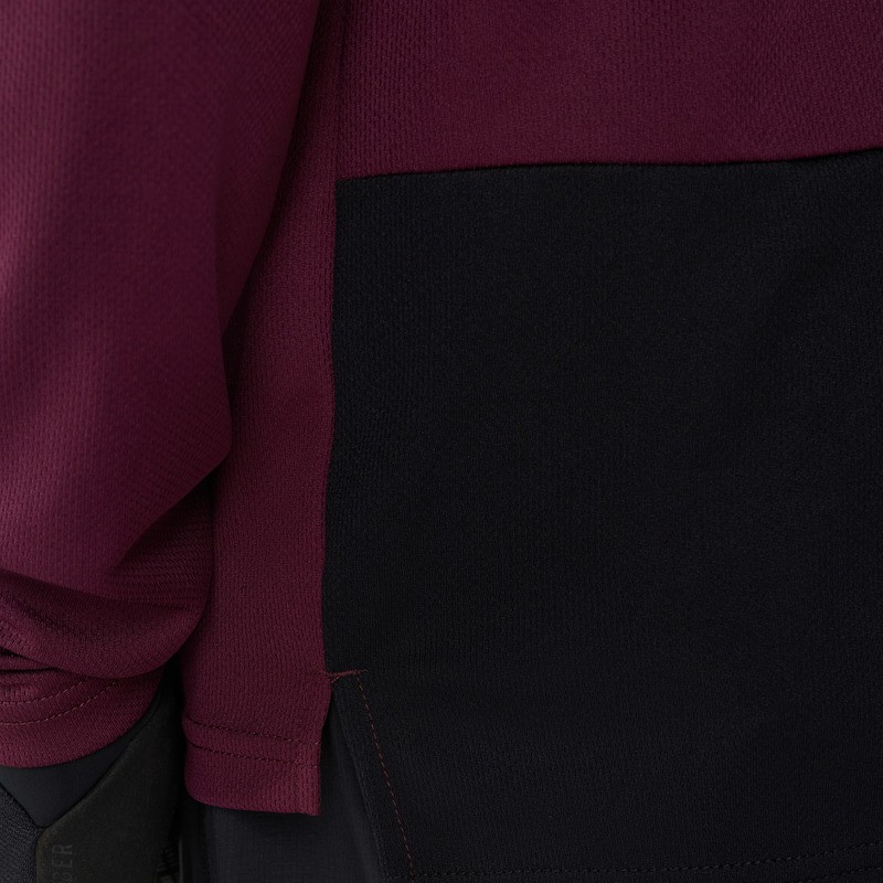 KOSZULKA ROWEROWA Z DŁUGIM RĘKAWEM FOX RANGER HEAD DARK MAROON XL