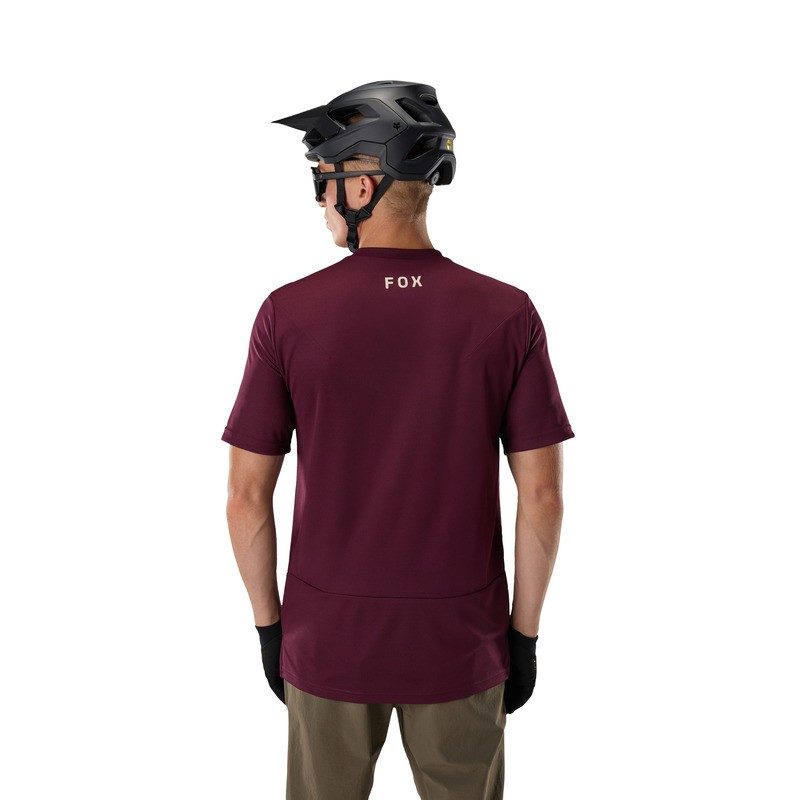 KOSZULKA ROWEROWA FOX RANGER HEAD DARK MAROON XXL