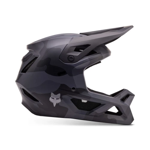 KASK ROWEROWY JUNIOR FOX RAMPAGE BLACK CAMO YM