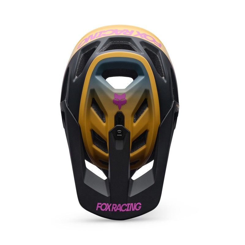KASK ROWEROWY FOX PROFRAME RS HEATSTACK DARK YELLOW M