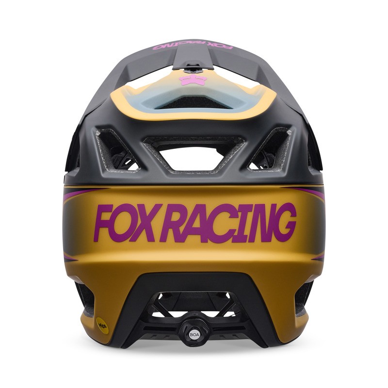 KASK ROWEROWY FOX PROFRAME RS HEATSTACK DARK YELLOW M