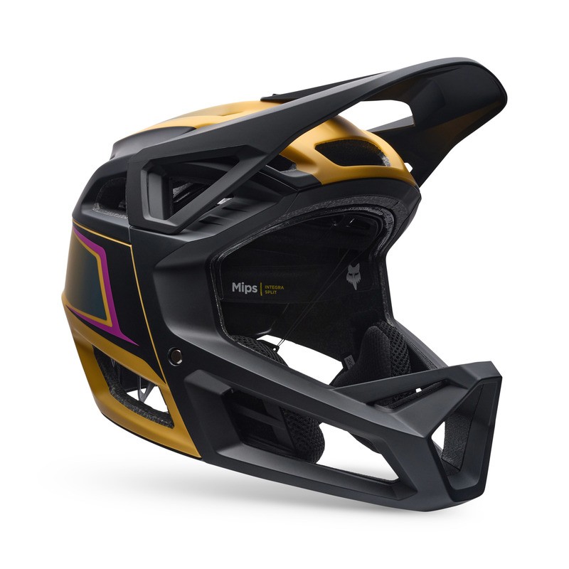 KASK ROWEROWY FOX PROFRAME RS HEATSTACK DARK YELLOW L