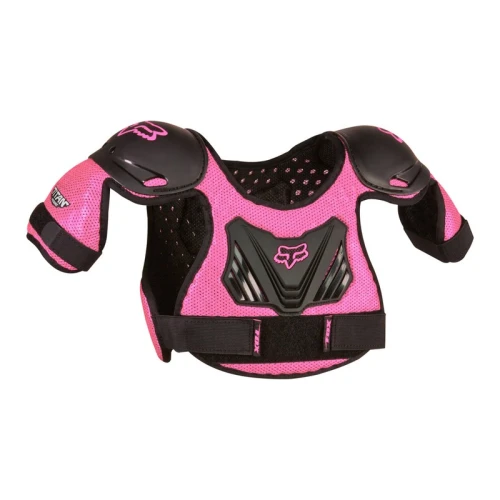 OCHRANIACZ KLATKI PIERSIOWEJ JUNIOR KIDS FOX PEEWEE TITAN ROOST DEFLECTOR BLACK PINK YS/M