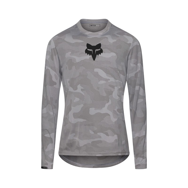 KOSZULKA ROWEROWA Z DŁUGIM RĘKAWEM FOX RANGER TRU DRI LS PEWTER S