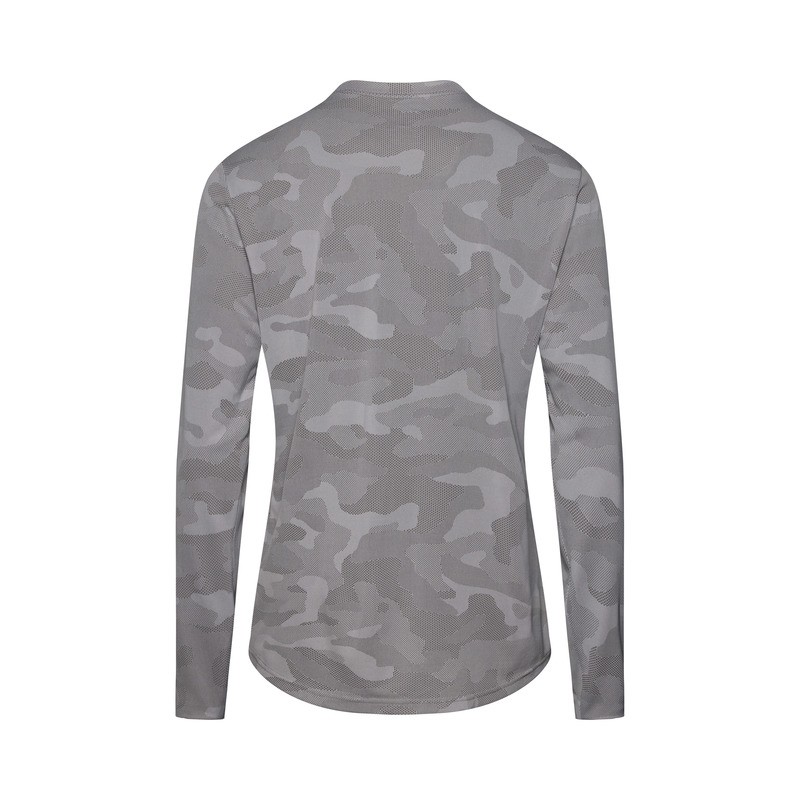 KOSZULKA ROWEROWA Z DŁUGIM RĘKAWEM FOX RANGER TRU DRI LS PEWTER S