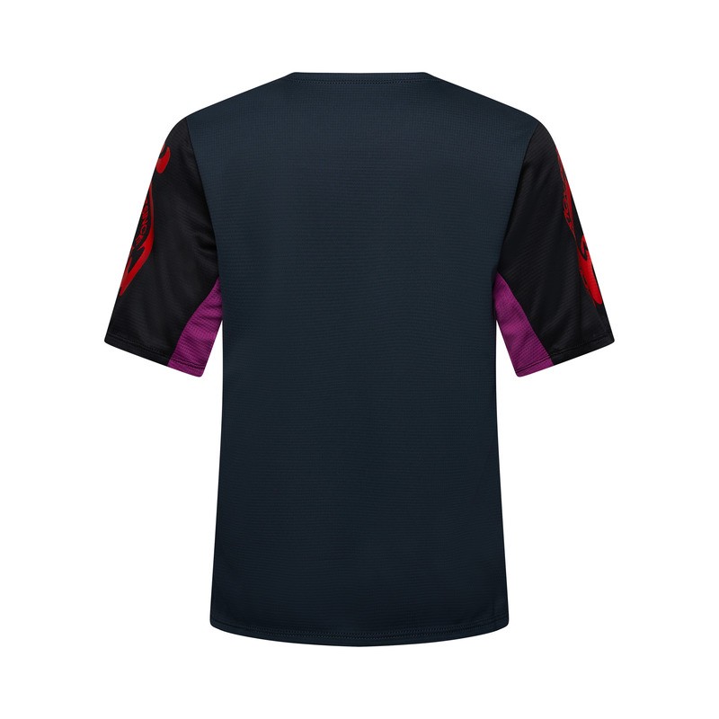 KOSZULKA ROWEROWA JUNIOR FOX DEFEND SS CREATION GALAXY BLUE YL