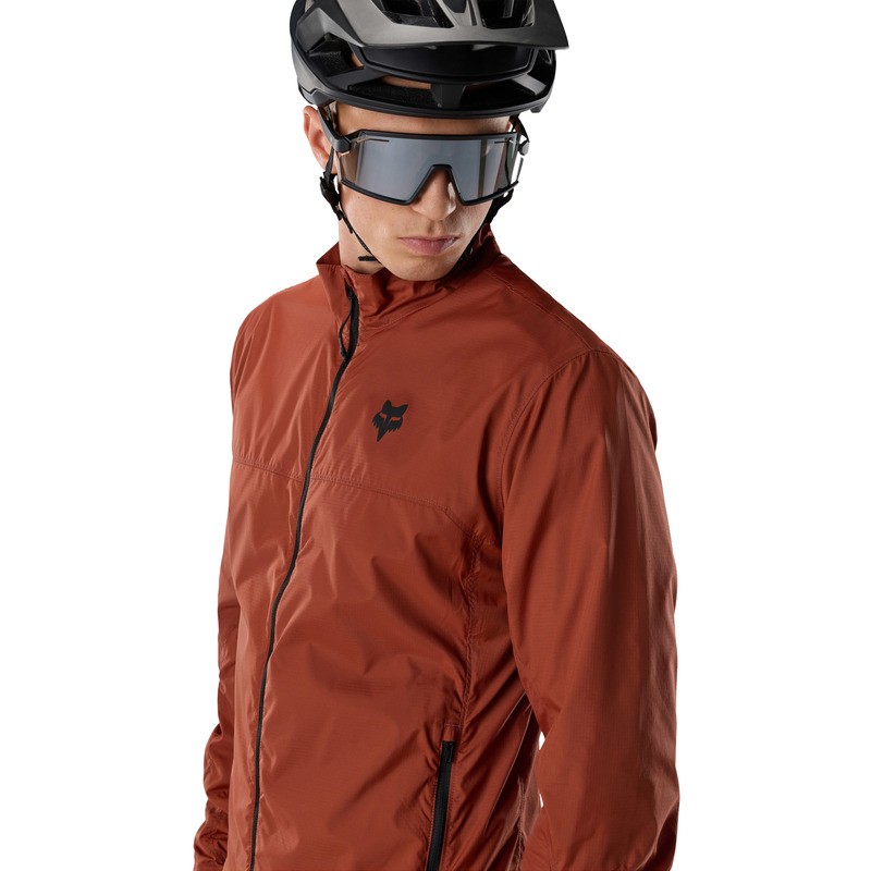 KURTKA ROWEROWA FOX RANGER WIND AMBER SCARLET M