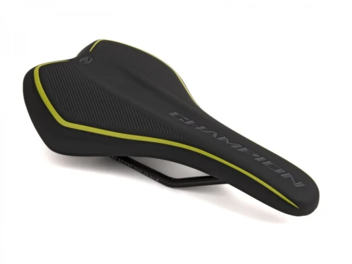 Siodełko AUTHOR CHAMPION X8 czarno-żółte(fluo)