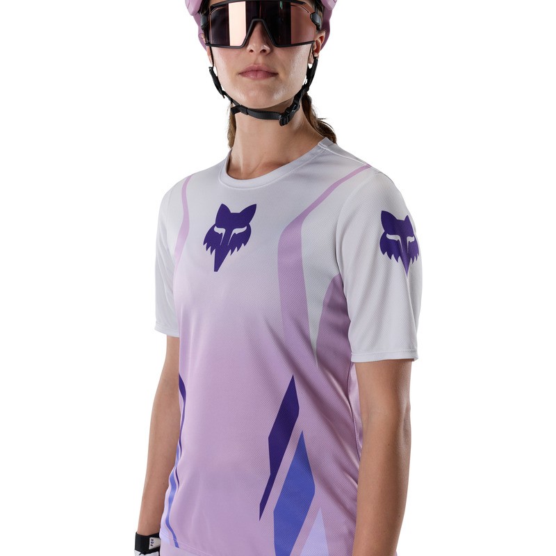 KOSZULKA ROWEROWA DAMSKA FOX RANGER SS FOUNDRY LAVENDER DRIFT XS
