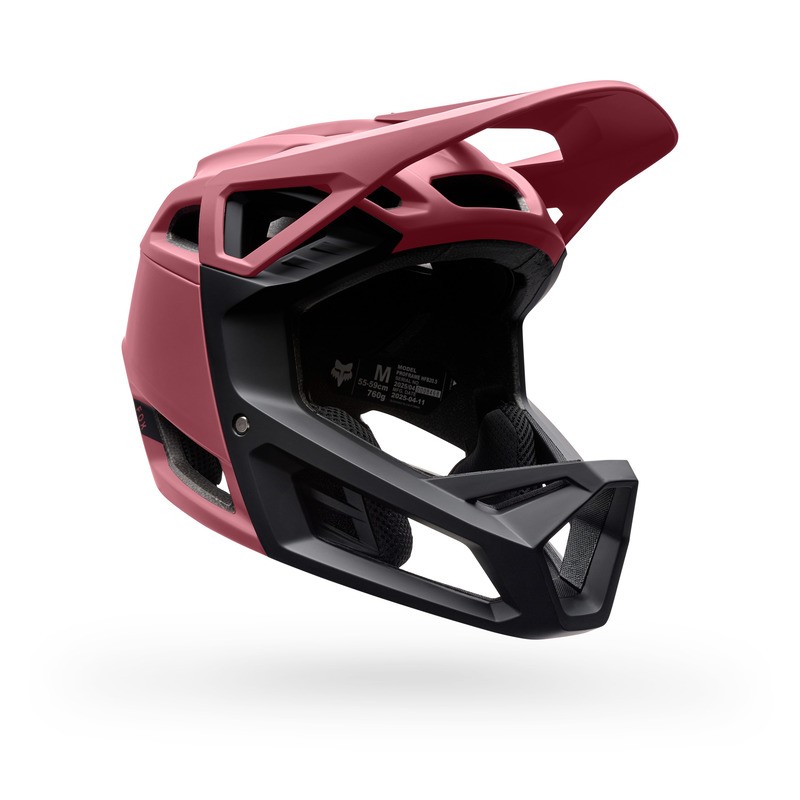 KASK ROWEROWY JUNIOR FOX PROFRAME SOLID BERRY OS