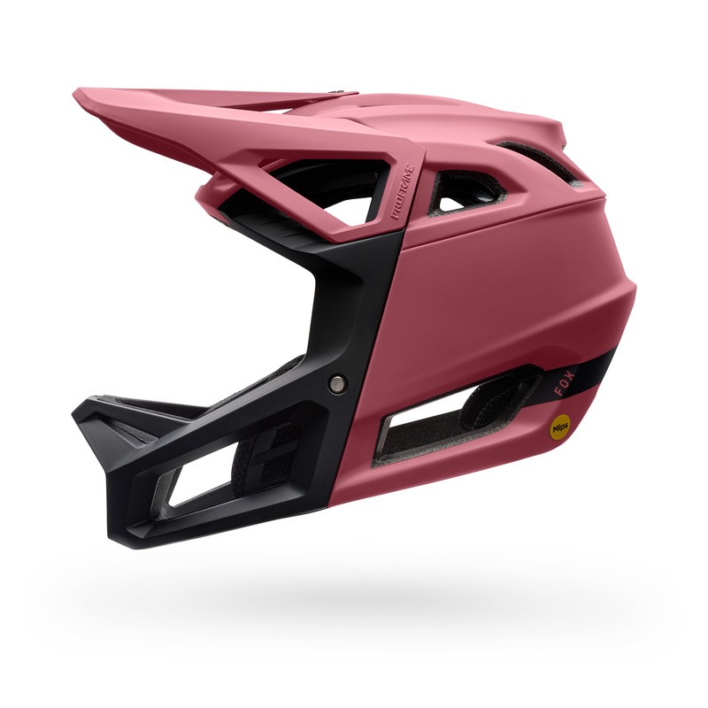 KASK ROWEROWY JUNIOR FOX PROFRAME SOLID BERRY OS