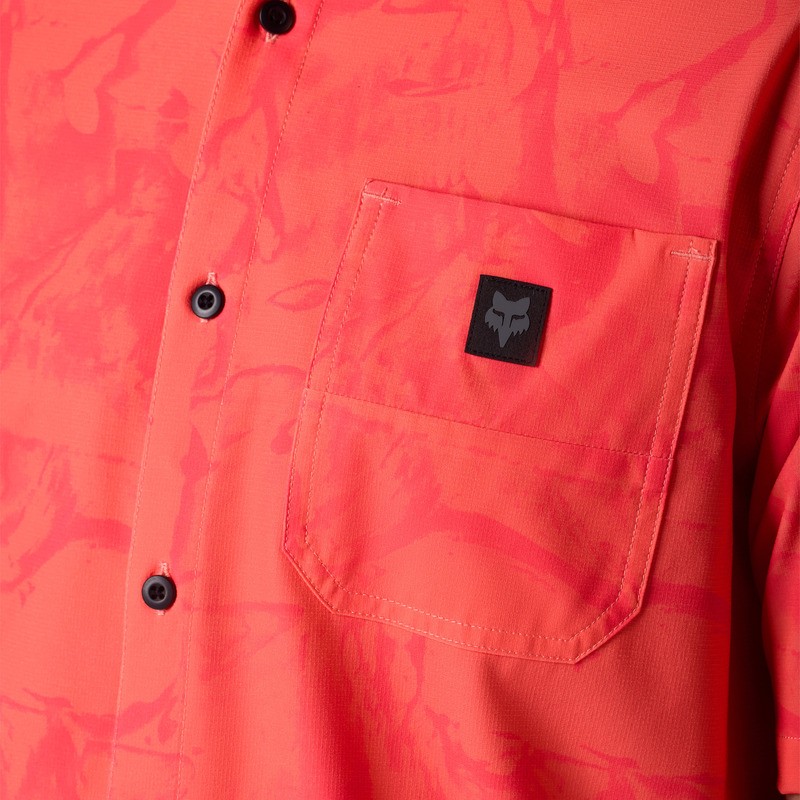 KOSZULA ROWEROWA FOX RANGER WOVEN PEACH S