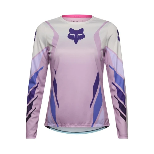 KOSZULKA ROWEROWA Z DŁUGIM RĘKAWEM DAMSKA FOX RANGER LS FOUNDRY LAVENDER DRIFT M