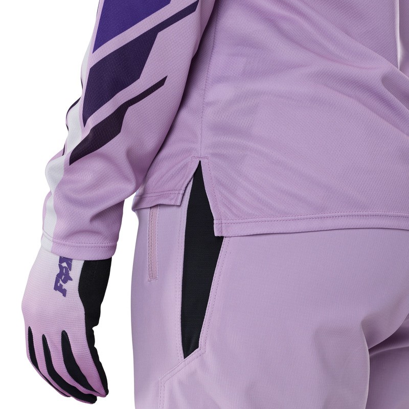 KOSZULKA ROWEROWA Z DŁUGIM RĘKAWEM DAMSKA FOX RANGER LS FOUNDRY LAVENDER DRIFT M