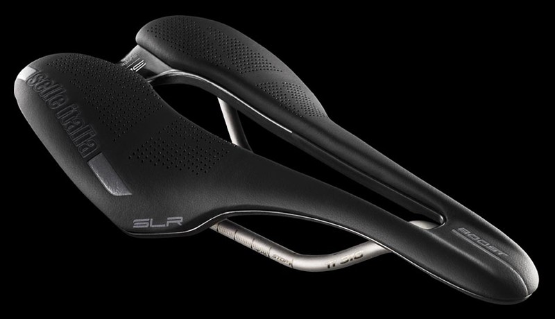 Siodło SELLE ITALIA SLR BOOST TI316 SUPERFLOW S (id match S3), TI 316 Rail, Fibra-Tek, 158g