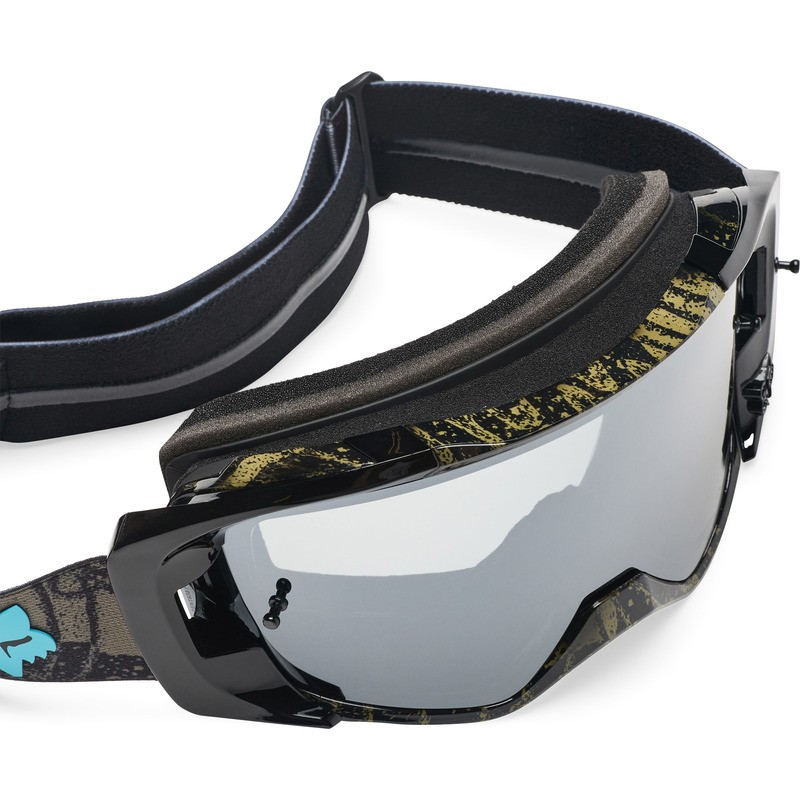 GOGLE MOTOCYKLOWE FOX VUE APEX - VIVID BLACK OS